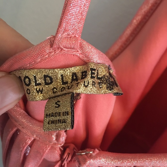 Gold label wow couture Zulu ball. Metallic peach - Picture 10 of 10